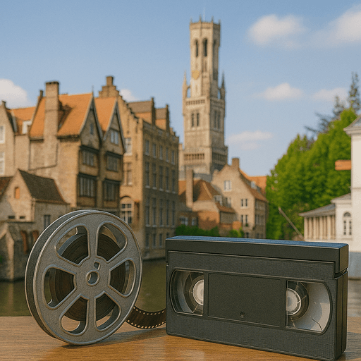 Digitalisering van films en videocassettes in Brugge