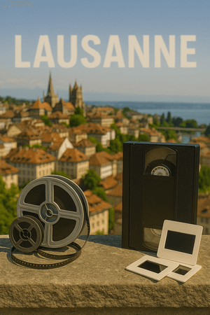 Numérisation de films et cassettes vidéo à Lausanne